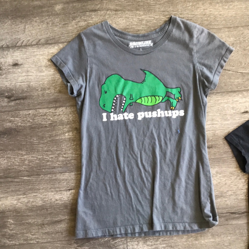 I hate push-up tee